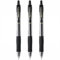 Pilot G-2 0.7mm fein einziehbar Stift - Schwarz (3er-Pack)