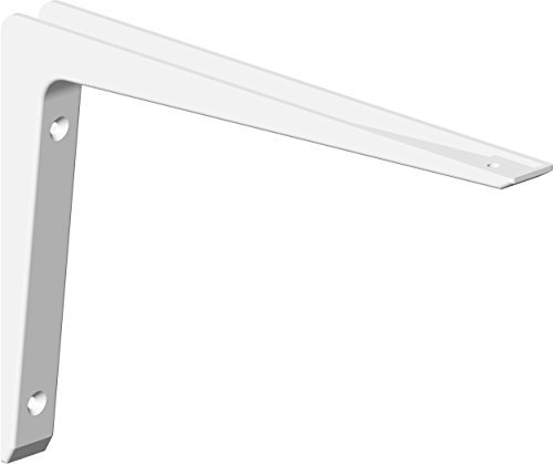Alukonsole Bea / Regalträger / 2 Stück / weiß / 200 x 250 mm
