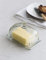 Cornbury Butter Dish by Garden Trading | Crafted in Glass | H11.5 X W17 X D10.5cm