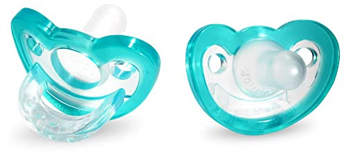 JollyPop Baby Pacifier Unscented (0-3 months, teal) by JollyPop