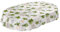 ANRO Tischdecke Wachstuchtischdecke Wachstuch Wachstischdecke pflegeleicht abwaschbar Kräuter Grün Beige Bio Basilikum Oval 140 x 240cm