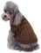 Boodtag Hunde Pullover Weich Warm Strickpullover Haustier Bekleidung Rollkragen Hundepulli Chihuahua Teddy Dog Gestrickt Weste Rot Rosa Blau Braun Gelb
