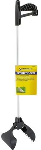 Pet Dirt Picker Cleaning Tool - House Portable Long Handle | Clean Poop Waste | Scooper | Dog Scoop | Dirt Picker, Dog Waste Easy Pickup Tool with Long Reach