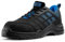 Black Hammer Mens Safety Trainers Non Metal Free Waterproof Composite Toe Cap with Midsole Protection Non Metallic Work Shoes Hiker Airports 8007 S3 SRC (7 UK, Blue)