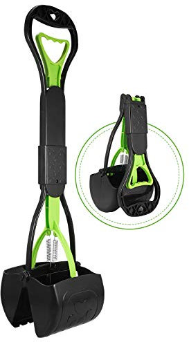 PPOGOO Kotschaufel für Hunde und Katzen, mit langem Griff