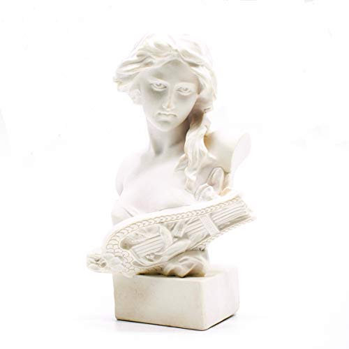 CYRAN Artemis Statue Harz Skulpturen Statuen, Büro Bücherregal Dekor, 7 cm Hochformat Skulptur Harz Handwerk Wohnkultur Geschenk für Freunde