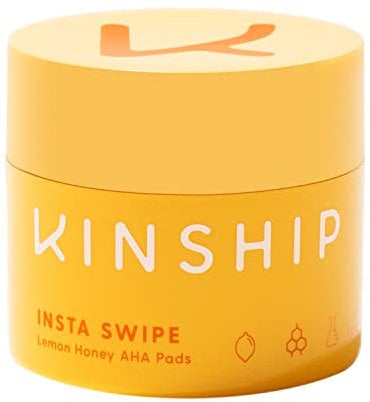 Kinship Insta Swipe Lemon Honey AHA Exfoliating Pads 45pcs