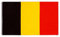 Banderas de aricona – bandera de Bélgica resistente a la intemperie con 2 ojales de metal - bandera nacional belga 90 x 150 cm, tricolor
