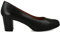 PAYMA - Damen Leder Schuhe Pumps mit Integrierter Gel Einlegesohle.Kleid Schuhe aus Spanien. Absatz 6 cm. Farbe: Schwarz 6cm, Größe: EU 38