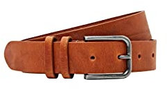 ESPRIT Herren 112EA2S301 Gürtel, 220/RUST Brown, 80
