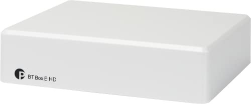 Pro-Ject BT Box - Ricevitore audio Bluetooth wireless per sistemi Hi-Fi - Bianco