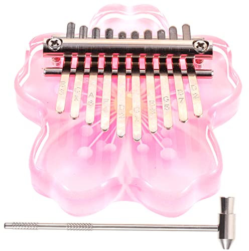 BIUDECO 1satz Kalimba Mini Daumenklavier Tasten Ergonomisches Design Musikinstrument Für Einfach Zu Spielen Langlebig Und Stabil