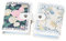 Pokinge 2Pcs Karte Tasche Karte Brieftasche Für Frauen Kreative Malerei Blumen Kreditkarte Clip Pu Leder Multi Karte Taschen ID Karte Halter
