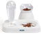 Nobleza - Gamelle Chat,Inclinable à 15° Bol pour Chat Anti-Vomissements Bol pour Animaux de Compagnie 2-en-1 à Stockage d'eau Automatique,avec Gamelle Alimentation Lente Chat