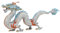 Figurine De Dragon du Chinois 2024 Année du Dragon Statue Feng Shui Ornement Richesse Statue De Dragon Sculpture De Dragon pour La Décoration De Table À La Maison