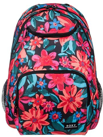 Roxy Women Shadow Swell 24 L Medium Backpack, Anthracite Floral Fiesta, 24L