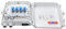 PNGKNYOCN Boîte de distribution à fibre optique à 8 cœurs, boîte de jonction à fibre ABS étanche, adaptée à une utilisation intérieure et extérieure