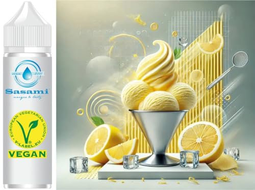 Concentrato di sapore di gelato al limone - Vegano - Sasami - 100ml