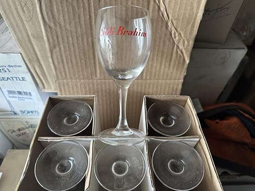 Générique Lot 6 verres VIN SIDI BRAHIM 15 cl, neuf