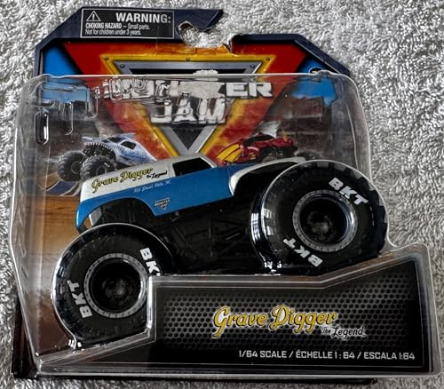 Monster Jam Grave Digger The Legend Series 38 Arena Favorites Die-Cast Truck, Maßstab 1:64