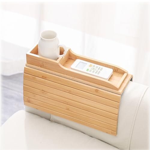 Faltbare Bambus Sofa Couch Cup Halter Arm Table Tray