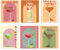 CharmBurst 6 Piezas Paint by Number Copas de Vino, Conjunto de Pintura DIY Pintura al Óleo Hecha a Mano para Adultos y Principiantes con Pincel y Pinturas Acrílicas 20 x 30 cm
