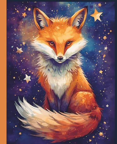 Fox Composition Notebook: Wildlife Journal for Writing, School, or Everyday Notes – 110 Pages