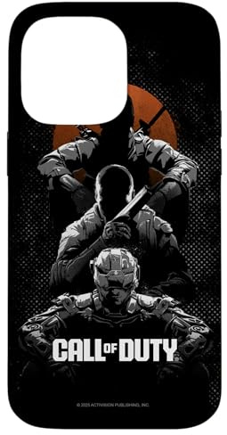 Hülle für iPhone 14 Pro Max Call of Duty Stacked Poses Gradient FPS Video Game