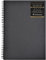 Clairefontaine 34264C Skizzenbuch mit Doppelspirale quer Goldine, Din A3, 42 x 29.7 cm, 140 g, schwarz