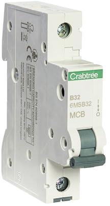 Crabtree 6MSB32 Miniature Circuit Breaker (MCB) 32amp Type B - Loadstar