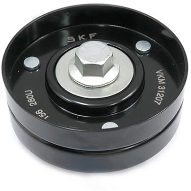 SKF V-Ribbed Belt Idler/Guide Pulley With Mounting Hardware VKM 31207 Position Center Height 97 mm Length 95 mm Width 64 mm - OE Quality