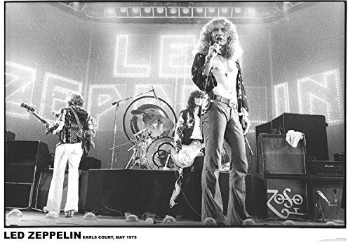 Close Up Led Zeppelin Poster Earls Court, Mai 1975 (84,1cm x 59,4cm)