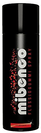 Mibenco Flüssiggummi Spray/Sprühfolie Rot Glänzend 400 ml
