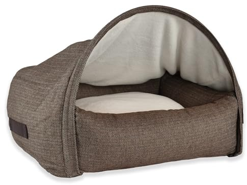 KONA CAVE Designer Hundehöhle Patentiertes Anti-Angst Höhlenbett - S