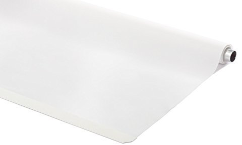 ERSATZROLLE HALB-KASSETTEN DUSCHROLLO UNI WEISS DESIGN 140x240 cm EINFACHER WECHSEL