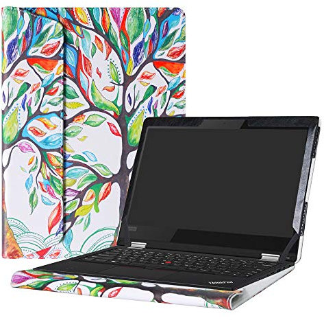 Alapmk Protective Case Cover For 13.3 Lenovo ThinkPad L380 Yoga/L390 Yoga/ThinkPad L380 L390 & Lenovo ThinkPad 13 Chromebook/ThinkPad 13 Series Laptop(Warning:Not fit Other model),Love Tree