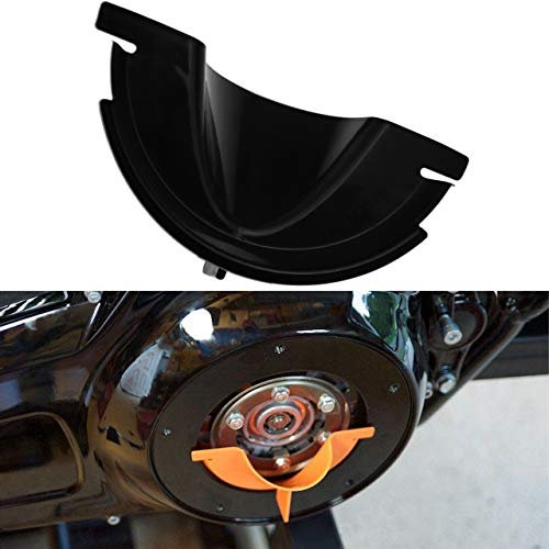 HDBUBALUS Entonnoir de remplissage d'huile primaire pour moto Harley Touring Trike modèles 2006-2017 Dyna 2007-2018 Softail Noir