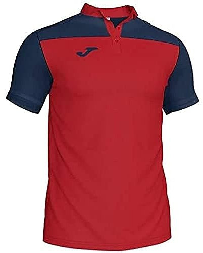 Joma Herren Combi Poloshirt, Rot/Marineblau, L