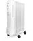 UNIVERSALBLUE Calefactor Eléctrico de Aceite Bajo Consumo | Radiador Aceite Blanco 2500W | 11 Elementos Calefactores | 3 Potencias | Silencioso | Sistema de Seguridad | Termostato Ajustable| 23m²