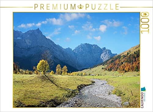 CALVENDO Puzzle Rißbach in der Eng 1000 Teile Lege-Größe 64 x 48 cm Foto-Puzzle Bild von SusaZoom
