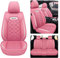 Ruberpig Autositzbezug Für s80, Komplettset 5 Sitze Allwettereinsatz Auto Ledersitzbezug, Standard - Rosa