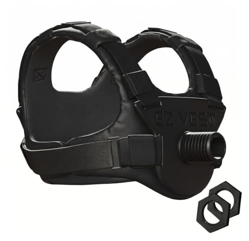 Kensui EZ-VEST Pro Plate Loaded Weighted Vest, 150 lb Capacity | All-around 150 lb vest for calisthenics, rucking, pull-ups, dips, push-ups and strength training.