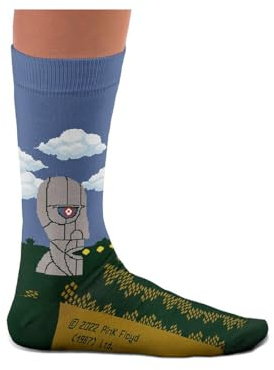 Pink Floyd Socks – Dark Side, Division Bell, Animals – Gifts for Music Lovers, Cotton Socks, 2 Sizes, 4-7 and 7½-11½