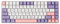 EPOMAKER EP84 Plus 75% Hot-Swap-fühige Mechanische Gaming-Tastatur mit Programmierbarer Driver, 2.4GHz/BT 5.0/USB-C, RGB, NKRO, PBT Tastenkappen für Mac/Win (Bauhinia, Wisteria Linear)