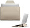 MOFT Housse de Transport pour Ordinateur Portable et Support, Deux Angles réglables, Pièces Ultra Fines pour Ordinateur Portable de 15 et 16, Compatible avec MacBook Pro 2021 et 2022, Blanc Plage