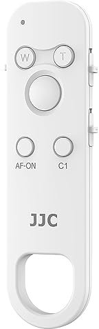 JJC Télécommande Bluetooth sans Fil pour Sony A1 II ZV-E1 a7R V IV III a9 III a7 IV III ZV-1 ZV-1F ZV-E10 FX3 a6100 a6400 a6600 a7S III a7C a1 RX0 II RX100 VII FX3, remplace Sony RMT-P1BT