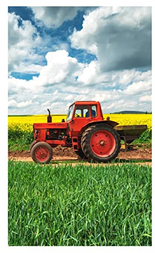 Toalla para niños 100% algodón toalla de cara paño (tractor)