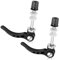 GLADFRESIT Bike Quick Release Skewers 2PCS Seatpost Clamp Quick Release Skewer Front and Rear for Road Bike Mountain Cycling Bicycle