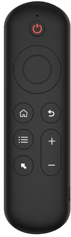 Rordigo Tastiera Mini Bluetooth 5.0 con Mouse Ad Aria Wireless 2.4G Retroilluminato Vocale per Computer, Laptop, Android TV Box, Resistente e Ben Lavorato