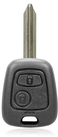 Unifizz Mando a distancia para coche, 2 botones, ID46 para Citroen, Saxo, Picasso, Xsara, Berlingo